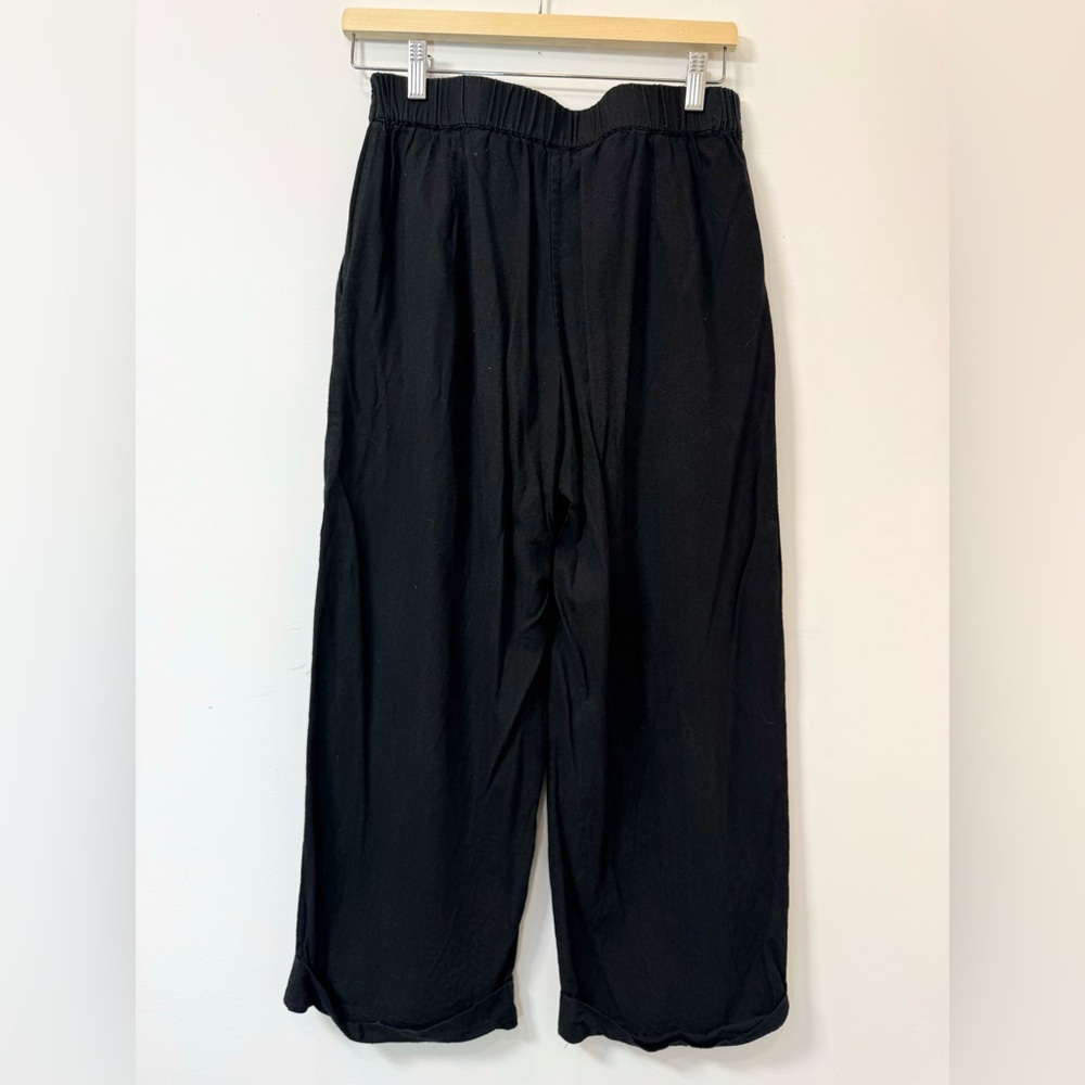 Ali Golden Raw Silk Roll Cuff Pant - Picture 7 of 8